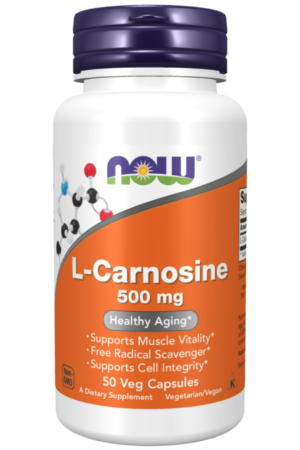 Now L Carnosine 500mg Caps 50's